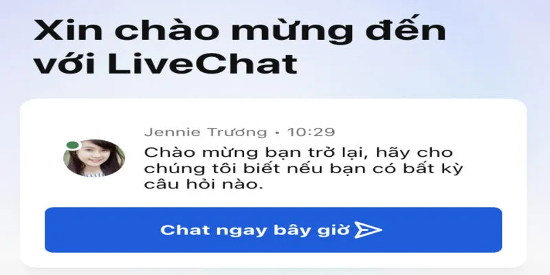 Chat trực tiếp trên website