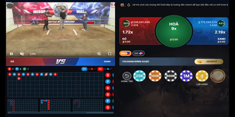 Chơi đá gà FO88 linh hoạt, mọi lúc mọi nơi